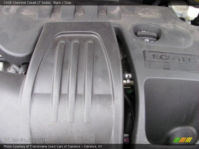 Black / Gray 2008 Chevrolet Cobalt LT Sedan