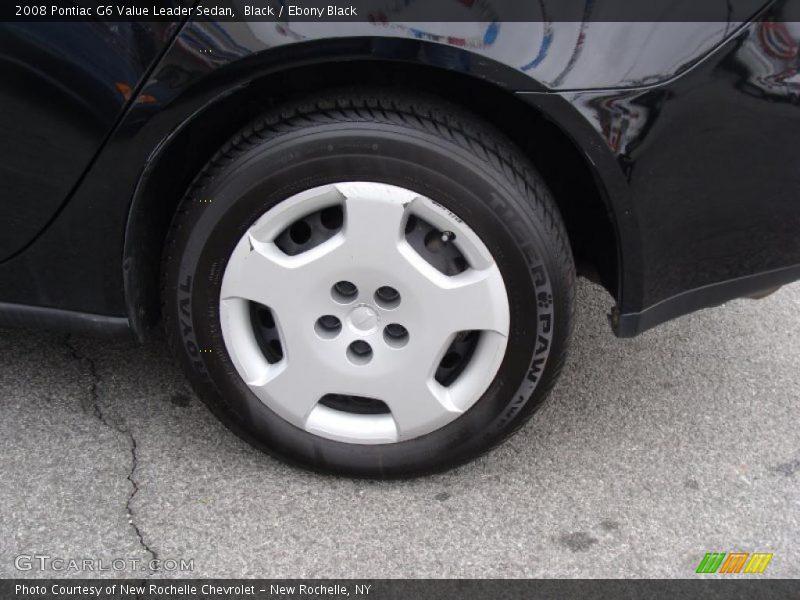 Black / Ebony Black 2008 Pontiac G6 Value Leader Sedan