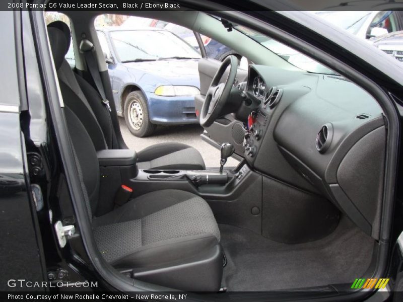 Black / Ebony Black 2008 Pontiac G6 Value Leader Sedan