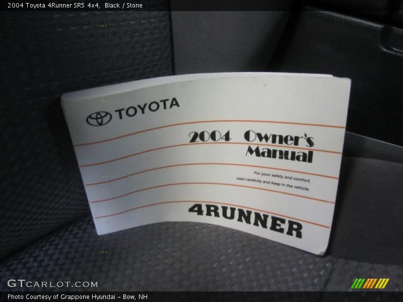 Black / Stone 2004 Toyota 4Runner SR5 4x4