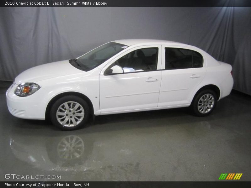 Summit White / Ebony 2010 Chevrolet Cobalt LT Sedan