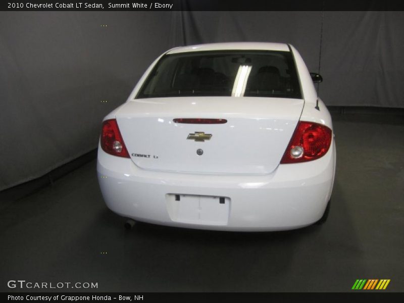 Summit White / Ebony 2010 Chevrolet Cobalt LT Sedan