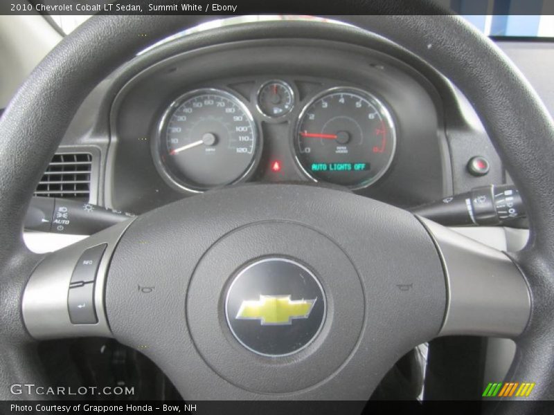 Summit White / Ebony 2010 Chevrolet Cobalt LT Sedan