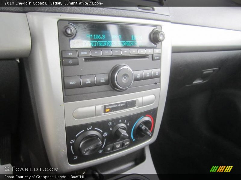 Summit White / Ebony 2010 Chevrolet Cobalt LT Sedan