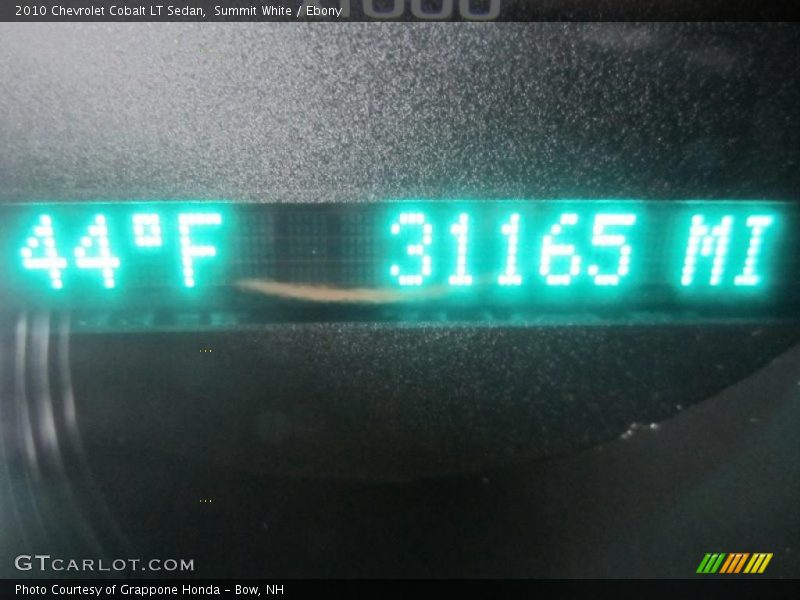 Summit White / Ebony 2010 Chevrolet Cobalt LT Sedan
