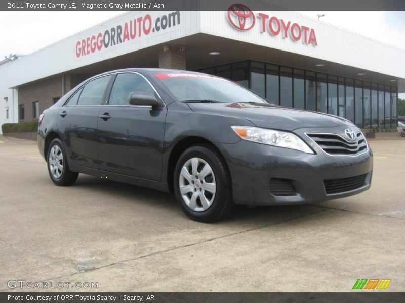 Magnetic Gray Metallic / Ash 2011 Toyota Camry LE
