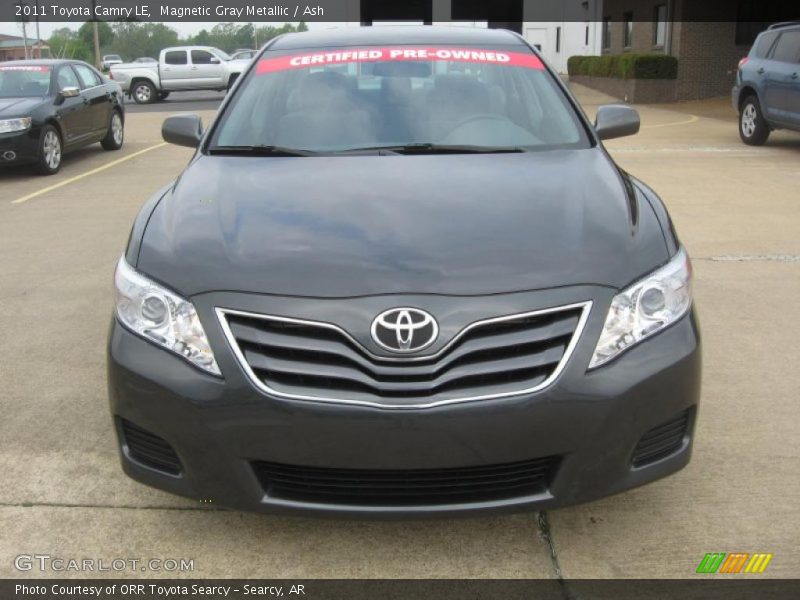 Magnetic Gray Metallic / Ash 2011 Toyota Camry LE