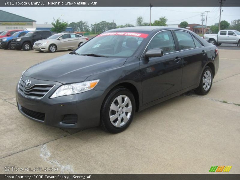 Magnetic Gray Metallic / Ash 2011 Toyota Camry LE