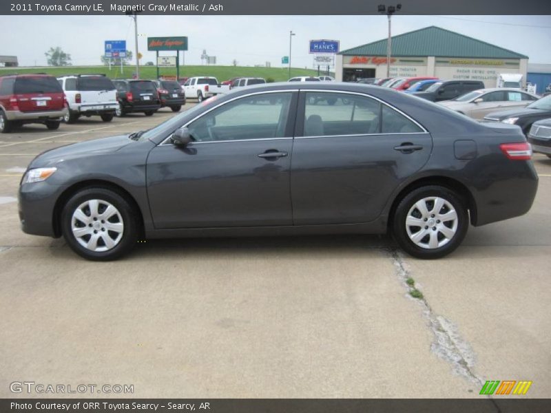 Magnetic Gray Metallic / Ash 2011 Toyota Camry LE
