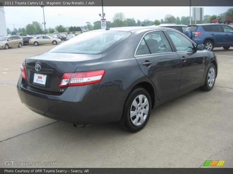 Magnetic Gray Metallic / Ash 2011 Toyota Camry LE