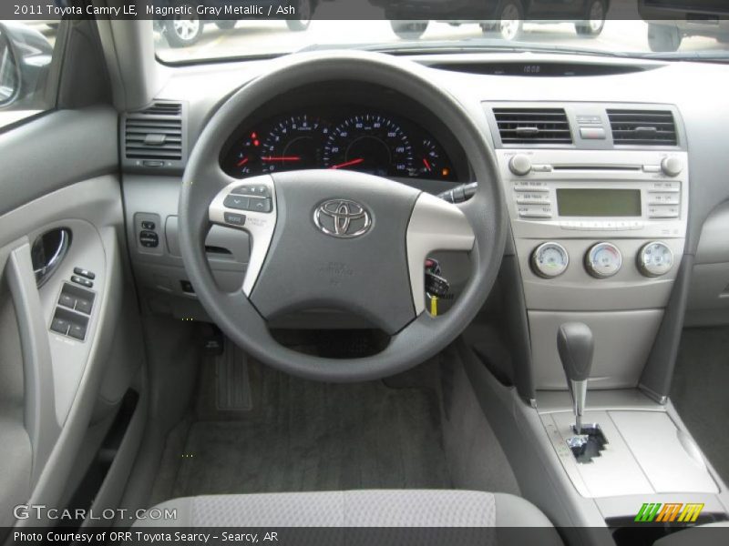 Magnetic Gray Metallic / Ash 2011 Toyota Camry LE