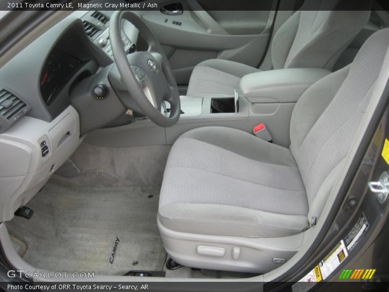 Magnetic Gray Metallic / Ash 2011 Toyota Camry LE