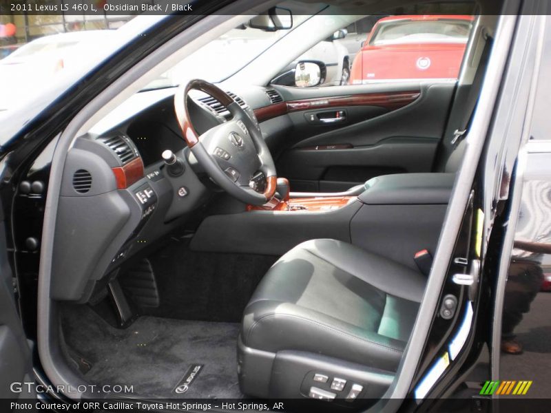  2011 LS 460 L Black Interior