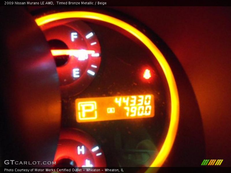 Tinted Bronze Metallic / Beige 2009 Nissan Murano LE AWD