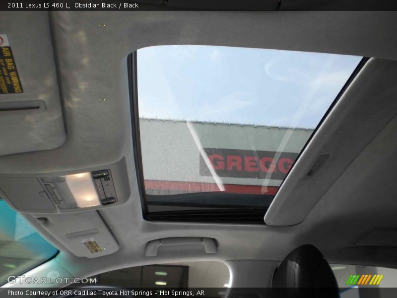 Obsidian Black / Black 2011 Lexus LS 460 L