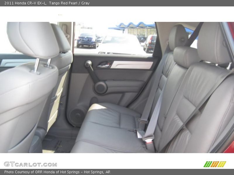 Tango Red Pearl / Gray 2011 Honda CR-V EX-L