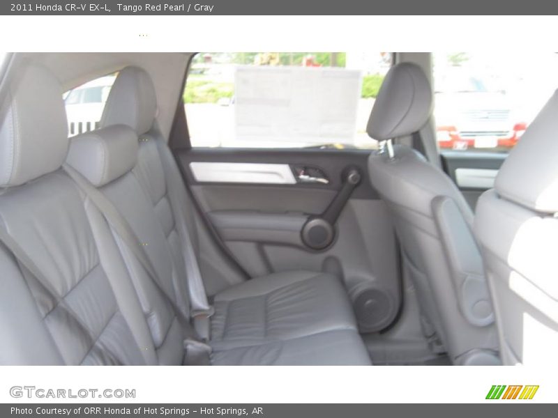 Tango Red Pearl / Gray 2011 Honda CR-V EX-L
