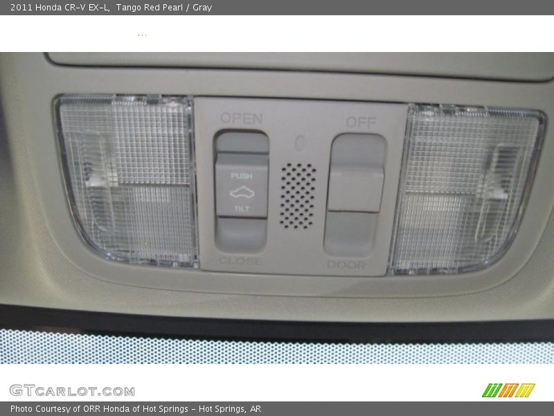 Tango Red Pearl / Gray 2011 Honda CR-V EX-L
