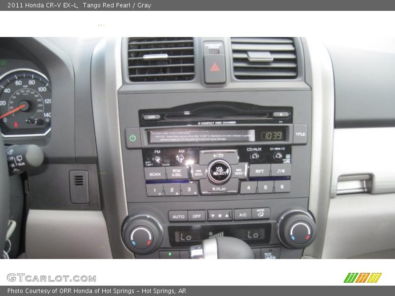 Controls of 2011 CR-V EX-L