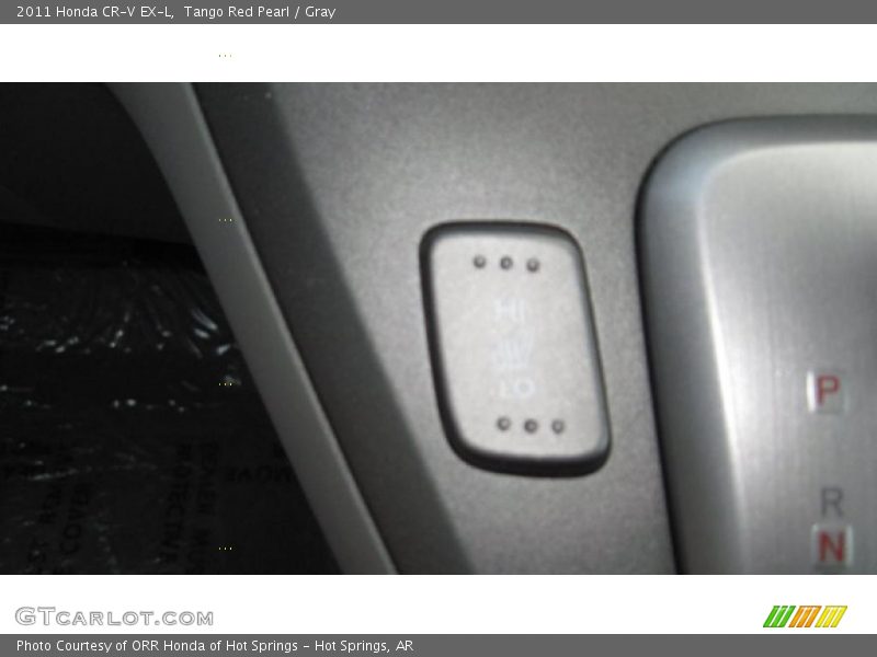 Tango Red Pearl / Gray 2011 Honda CR-V EX-L