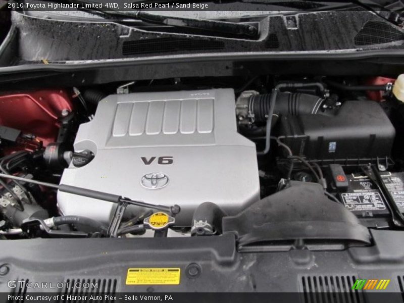  2010 Highlander Limited 4WD Engine - 3.5 Liter DOHC 24-Valve VVT-i V6
