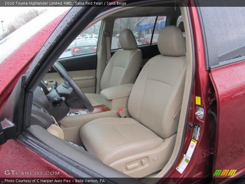  2010 Highlander Limited 4WD Sand Beige Interior