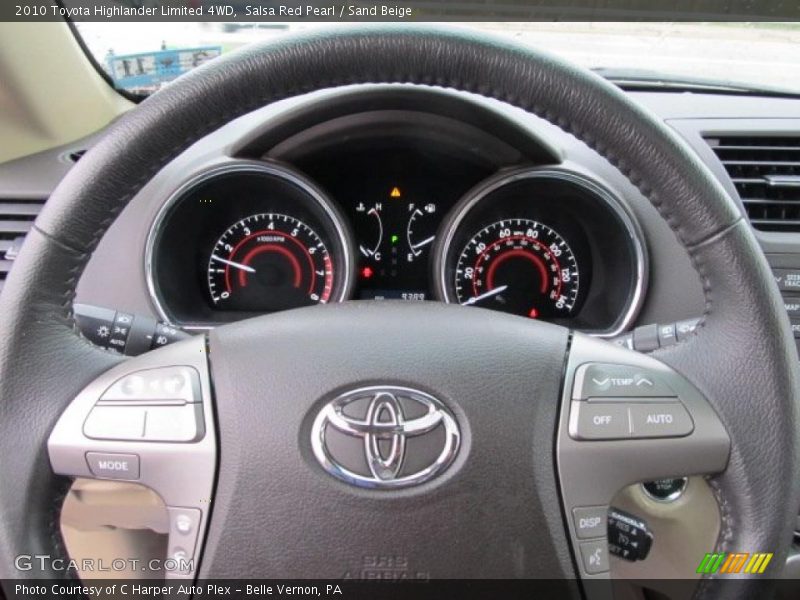  2010 Highlander Limited 4WD Steering Wheel