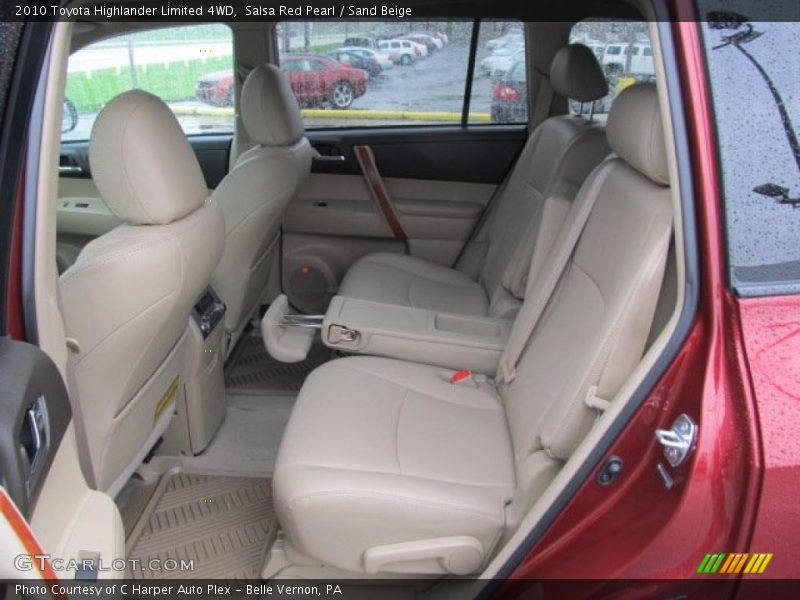  2010 Highlander Limited 4WD Sand Beige Interior