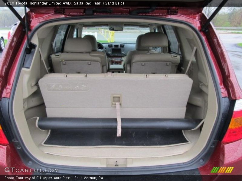  2010 Highlander Limited 4WD Trunk