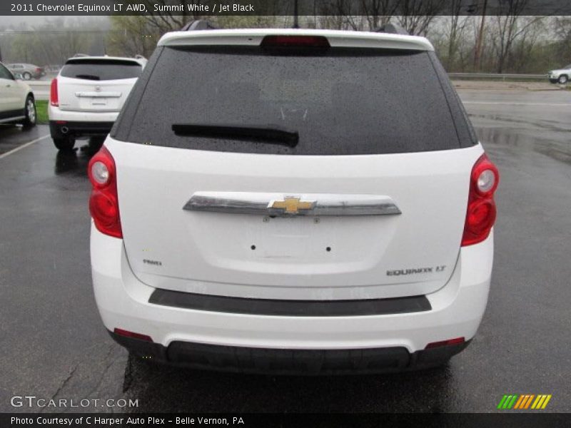 Summit White / Jet Black 2011 Chevrolet Equinox LT AWD