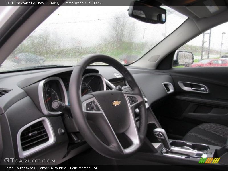 Summit White / Jet Black 2011 Chevrolet Equinox LT AWD