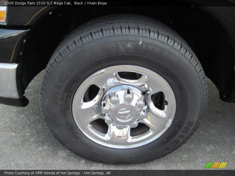 Black / Khaki Beige 2006 Dodge Ram 1500 SLT Mega Cab