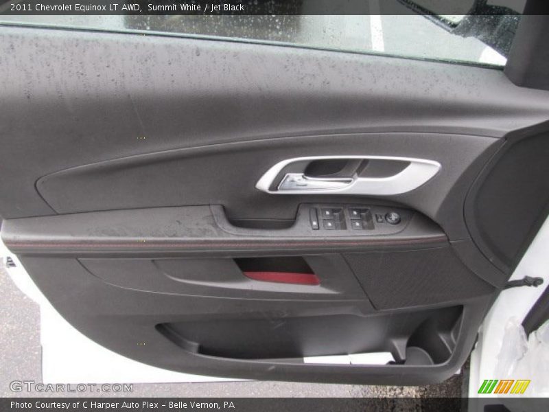 Summit White / Jet Black 2011 Chevrolet Equinox LT AWD