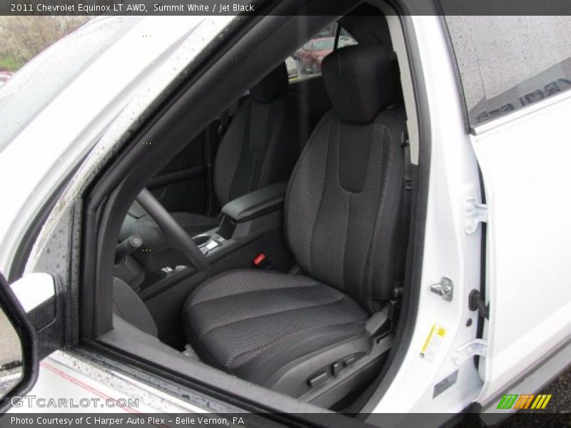 Summit White / Jet Black 2011 Chevrolet Equinox LT AWD