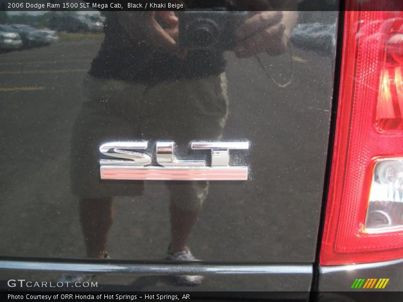 Black / Khaki Beige 2006 Dodge Ram 1500 SLT Mega Cab