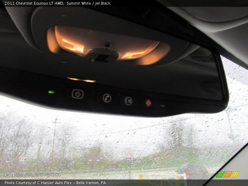 Summit White / Jet Black 2011 Chevrolet Equinox LT AWD