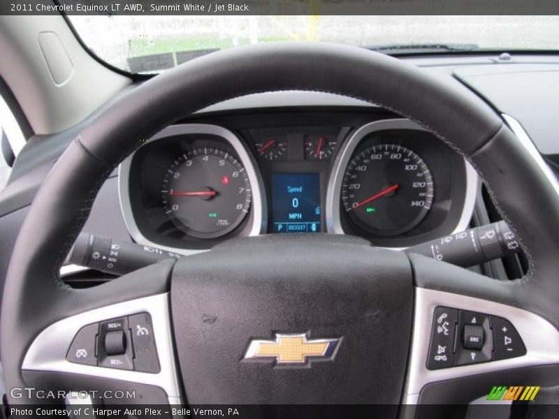 Summit White / Jet Black 2011 Chevrolet Equinox LT AWD