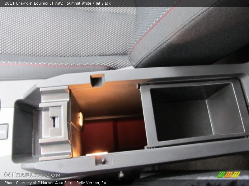 Summit White / Jet Black 2011 Chevrolet Equinox LT AWD