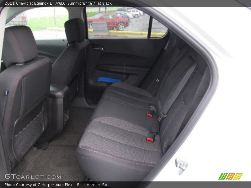 Summit White / Jet Black 2011 Chevrolet Equinox LT AWD