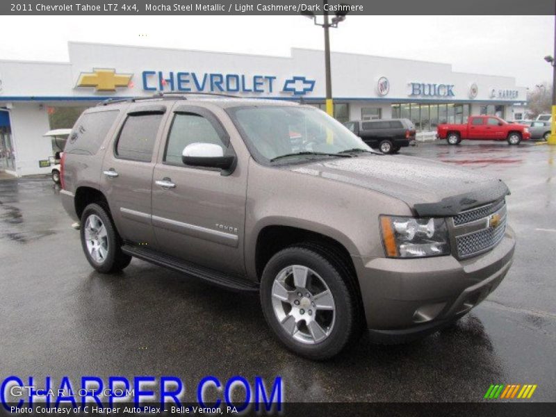 Mocha Steel Metallic / Light Cashmere/Dark Cashmere 2011 Chevrolet Tahoe LTZ 4x4