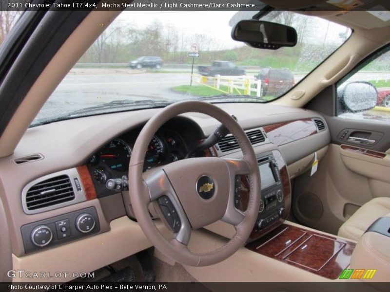Mocha Steel Metallic / Light Cashmere/Dark Cashmere 2011 Chevrolet Tahoe LTZ 4x4