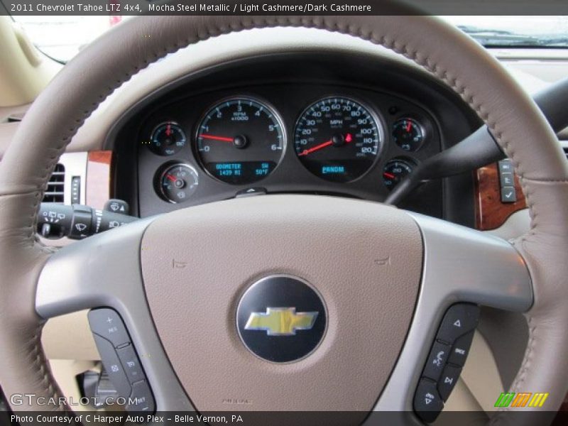 Mocha Steel Metallic / Light Cashmere/Dark Cashmere 2011 Chevrolet Tahoe LTZ 4x4