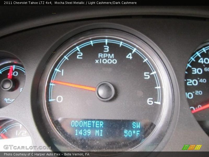 Mocha Steel Metallic / Light Cashmere/Dark Cashmere 2011 Chevrolet Tahoe LTZ 4x4