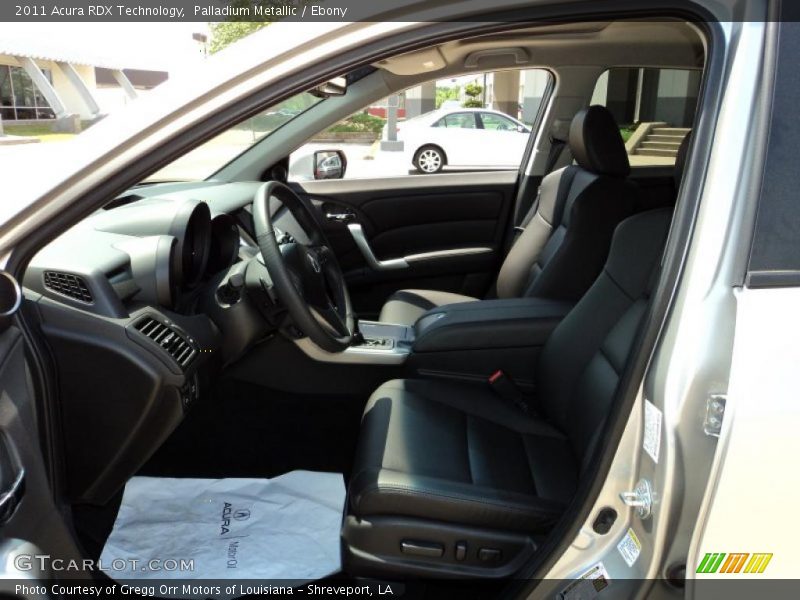 Palladium Metallic / Ebony 2011 Acura RDX Technology
