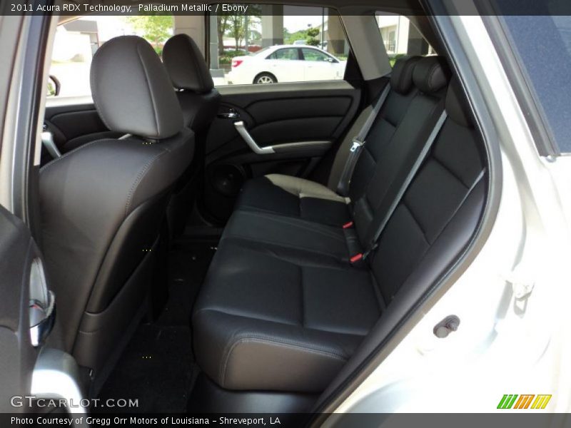Palladium Metallic / Ebony 2011 Acura RDX Technology