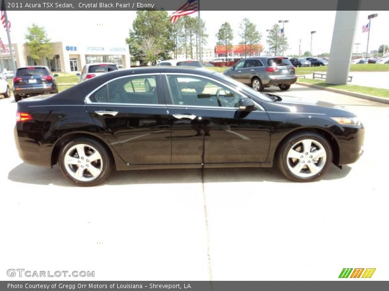 Crystal Black Pearl / Ebony 2011 Acura TSX Sedan