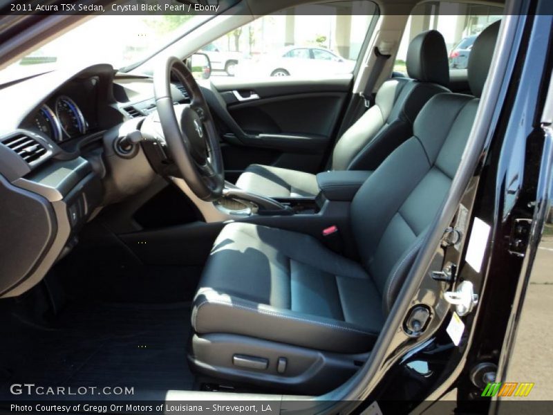  2011 TSX Sedan Ebony Interior