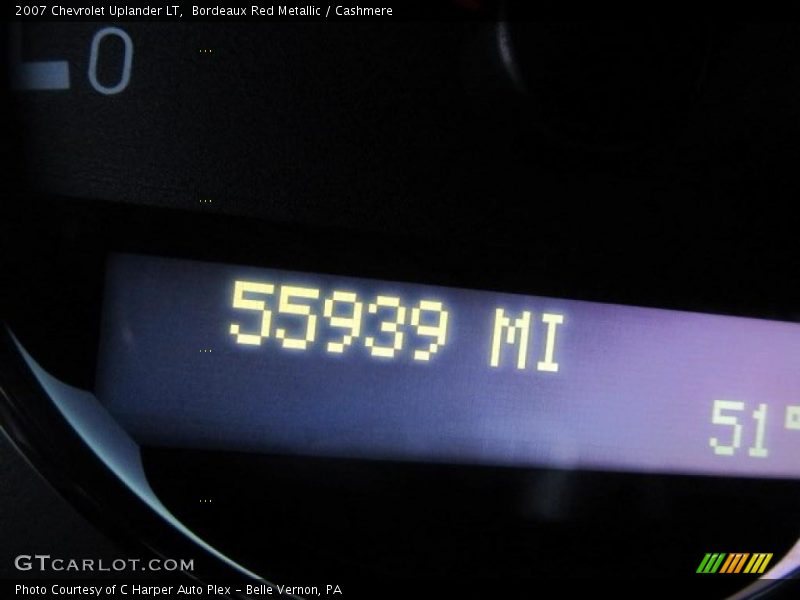 Bordeaux Red Metallic / Cashmere 2007 Chevrolet Uplander LT