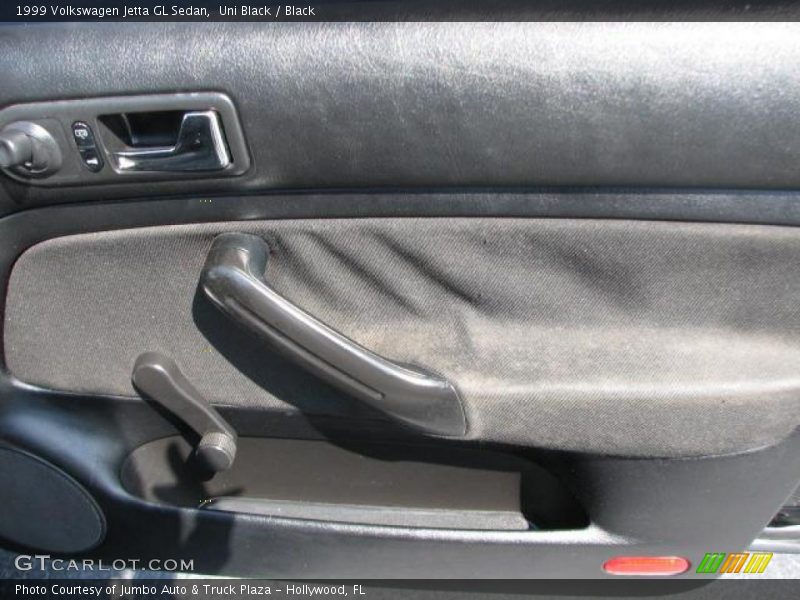 Uni Black / Black 1999 Volkswagen Jetta GL Sedan