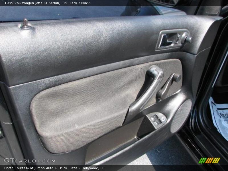 Uni Black / Black 1999 Volkswagen Jetta GL Sedan